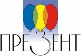 Логотип Презент организация праздников, аттракционны
