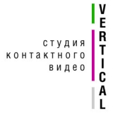 Вертикаль студия контактного видео Логотип Вертикаль студия контактного видео