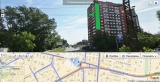 Брандмауэрное панно на фасаде Брандмауэрное панно на фасаде