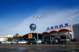 Экранные установки. со строный стоянки в 8:30 утра Экранные установки. со строный стоянки в 8:30 утра