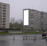 Брандмауэрные панно. с парковки ТЦ Мегамарт Брандмауэрные панно. с парковки ТЦ Мегамарт